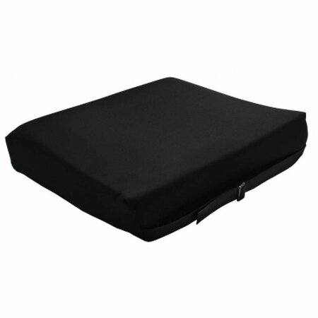 GF HEALTH PRODUCTS Gel & Foam SP III Wheelchair Cushion, Black 8930208